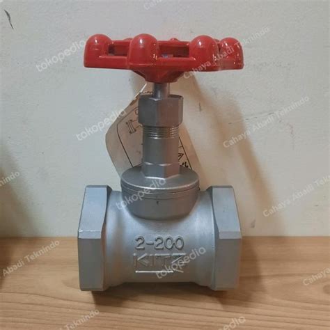 Jual Globe Valve Stainless Kitz Drat Inch Globe Kitz Ss Screw