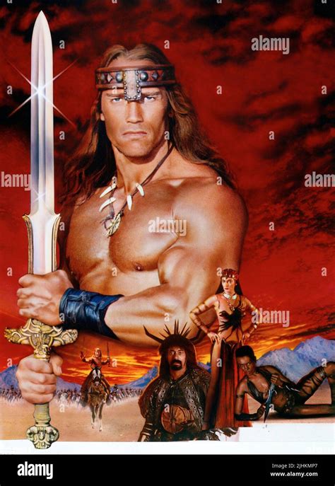 MOVIE POSTER, CONAN THE DESTROYER, 1984 Stock Photo - Alamy