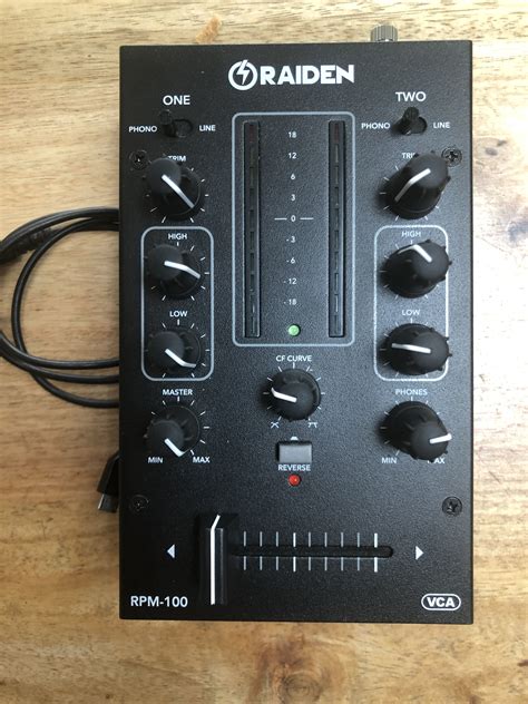 RPM-100 - Raiden Fader RPM-100 - Audiofanzine