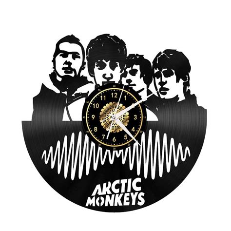 Buy Wall Clock Arctic Monkeys Rock Band Made Of Real Vinyl Record