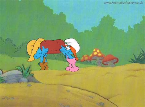 Hanna Barbera Smurfs Production Cel By Animationvalley On Deviantart