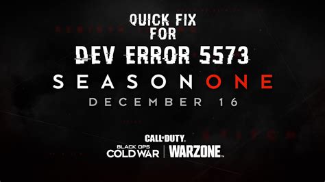 How To Fix Call Of Duty Warzone Dev Error 5573 Game Videos