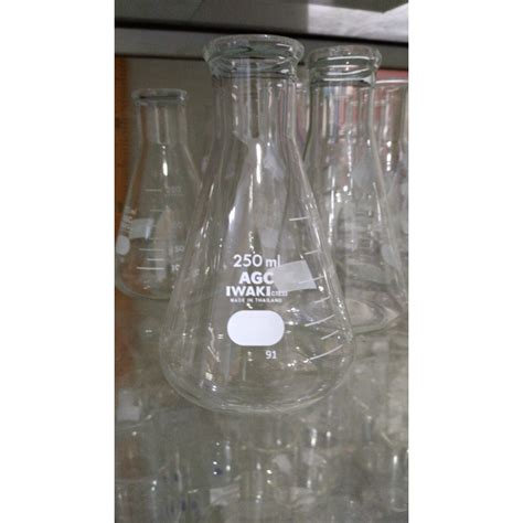 Jual Erlenmeyer Erlenmeyer Flask Conical Glass Iwaki Ml