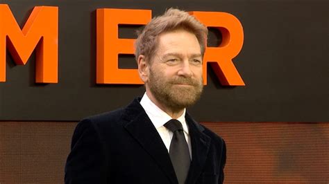 Oppenheimer London Premiere Kenneth Branagh | Editorial Video ...