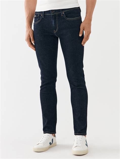 Pepe Jeans Jeansy Hatch PM206322 Granatowy Slim Fit Modivo Pl