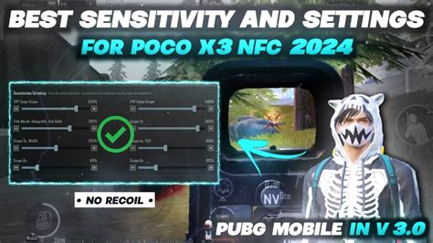 New Best Sensitivity And Settings Poco X Nfc New Update In V