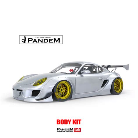 PANDEM Porsche Cayman 987 (V1) WIDE BODY KIT | PANDEM Lab