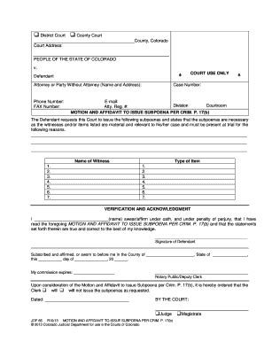 Co Jdf 85 Form Fill Online Printable Fillable Blank PdfFiller