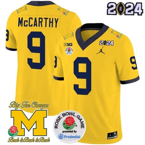 [Trending] Buy New JJ McCarthy Jersey #9 Vapor Limited Maize