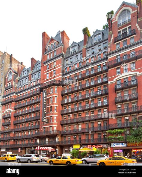 Chelsea Hotel in Manhattan, New York City, USA Stock Photo - Alamy