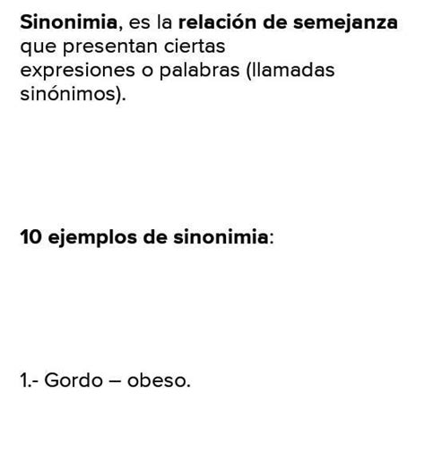 ¿qué Diferencia Hay Entre La Sinonimia Parcial De La Total Y Entre Los Antónimos Binarios De