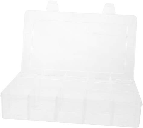 Box 15 Grid Storage Box Plastic Compartment Storage Container Small