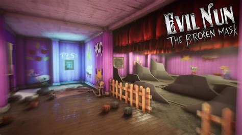 Inside New Pink Room In Evil Nun The Broken Mask Evil Nun The Broken