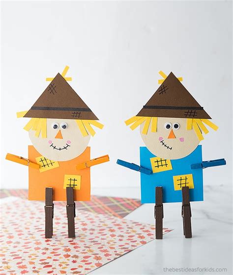 Scarecrow Crafts For Preschoolers