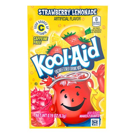 Kool Aid Drink Mix Strawberry Lemonade Secret Candy Shop