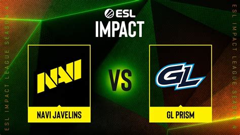 NAVI Javelins Vs GL Prism Map 2 Nuke ESL Impact League S4 EU YouTube