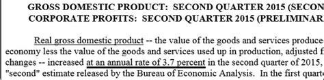 How To Calculate The Annual Growth Rate For Real Gdp The Motley Fool