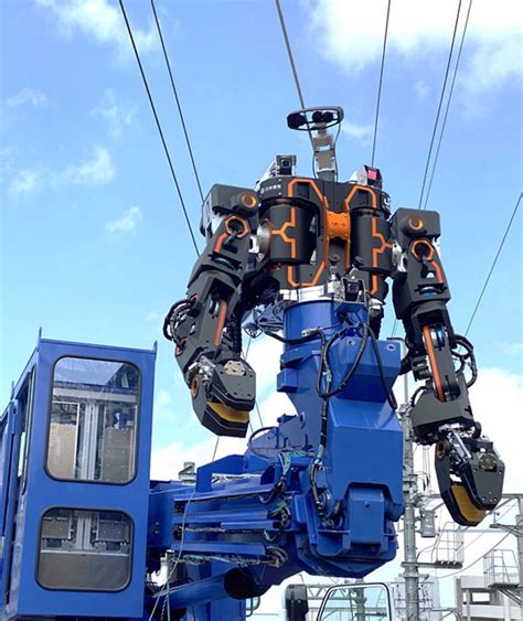 Jr西日本、人型重機ロボットと工事用車両を融合させた鉄道重機開発 ライブドアニュース