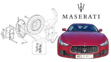 Maserati Brake Replacement Youtube