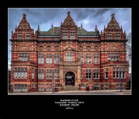 Blackburn College Old Building Technical School Blackburn England