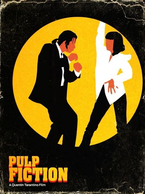 Pin By J 77 On Movies Stars Posters Art Pulp Fiction Film Pulp Fiction Movie Poster Art