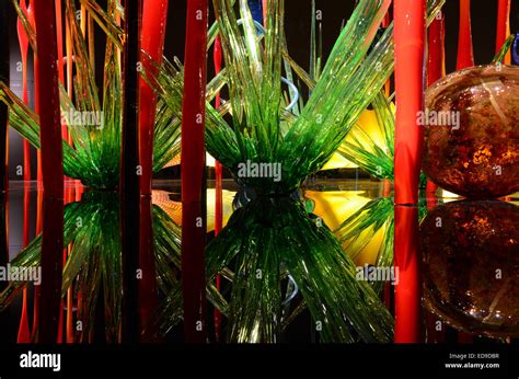 Dale Chihuly Glass Sculpture Stock Photo Alamy