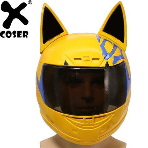 Xcoser Durarara Celty Sturluson Helmet Anime Cosplay Costume Props