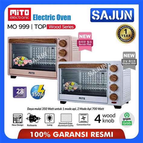 Jual Oven Listrik Mito MO 999 TOP Electric Oven 28 Liter MO999