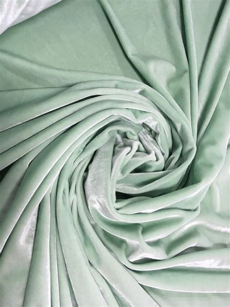 Menta Spandex Terciopelo Verde Spandex Terciopelo Spandex Etsy