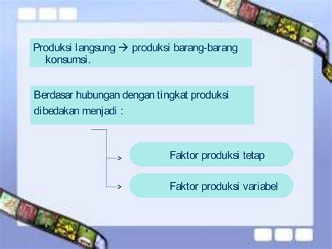 Teori Produksi Jangka Panjang