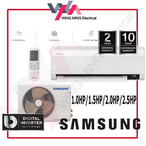 Samsung Air Conditioner R32 10hp 25hp Windfree Deluxe Inverter