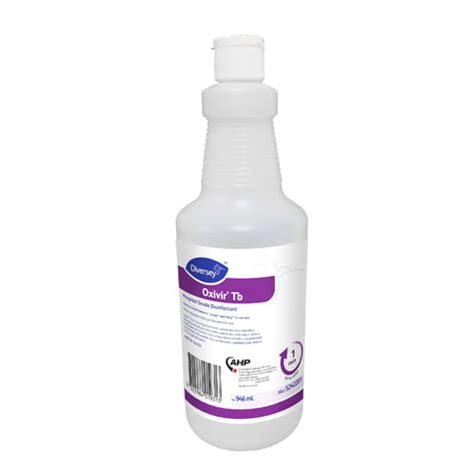 Diversey Oxivir Tb Disinfectant Cleaner Ready To Use 946ml RapidClean