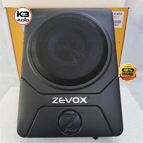 Jual Subwoofer Kolong Jok Aktif Zevox ZV 8 SFA 8 Inch Subwoofer Aktif