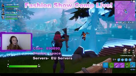 Fortnite Live Fashion Show Comp Scrims Sweaty Box Fights And Zone