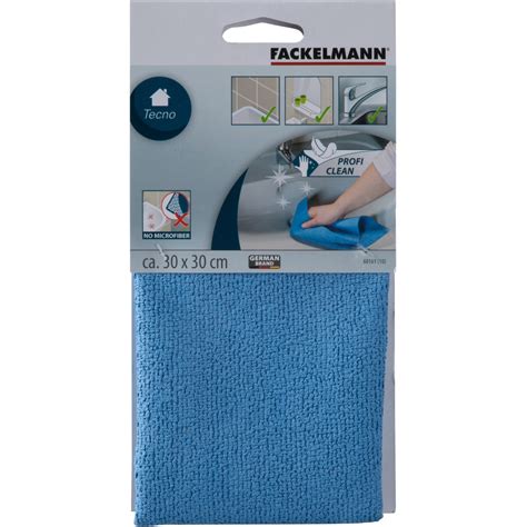 Fackelmann Reinigungstuch F R Badezimmer Cm X Cm Blau Kaufen Bei Obi