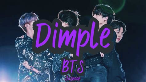 Bts Dimple English Lyrics Youtube