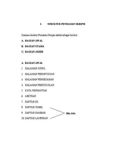 Penulisan Skripsi Yang Benar Pdf My Skripsi