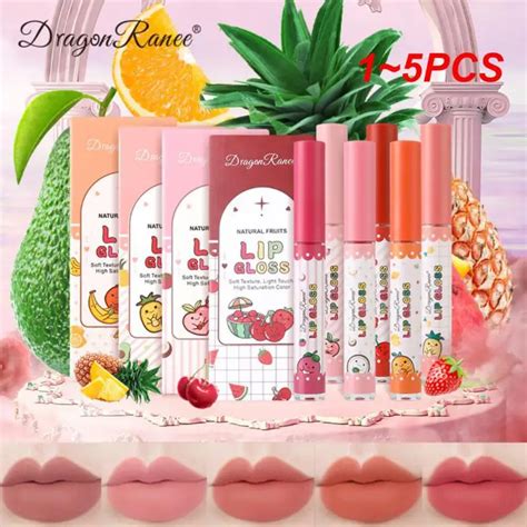 1 5pcs 3 Colors Liquid Lipstick Matte Sex Lip Gloss Velvet Non Stick Lip Glaze Moisturising