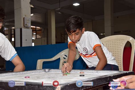 Inter House Carrom Competition Atmiya Vidya M Atmiya