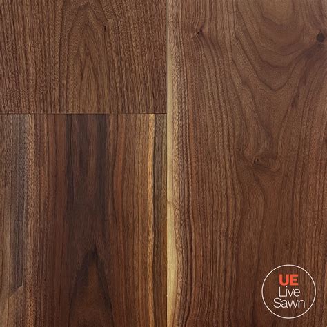 Live Sawn Wide Plank Wood Flooring Walnut Ue