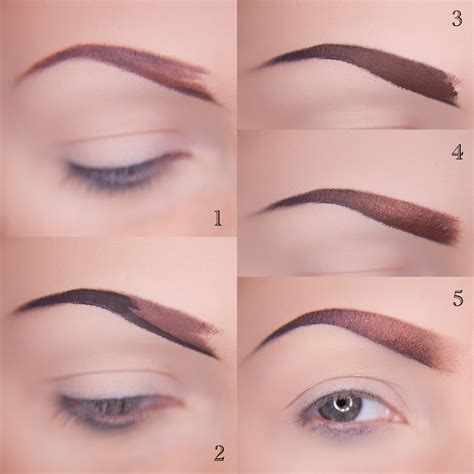 How To Makeup Your Eyebrows Step By Step Saubhaya Makeup