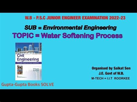 How To Solve ENVIRONMENTAL ENGG QUES CIVIL ENGINEERING GUPTA