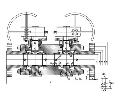 Double Block And Bleed Ball Valve Manufacturer