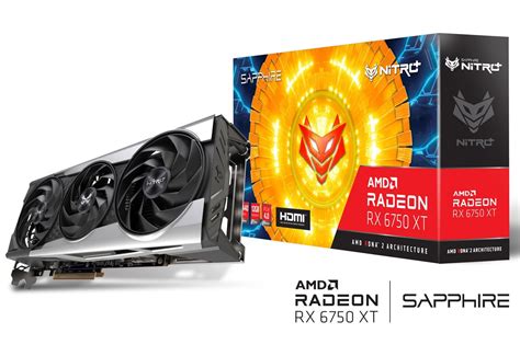 Sapphire Nitro Radeon Rx 6750 Xt Gaming Oc 12g Gddr6 Sapphire グラフィック