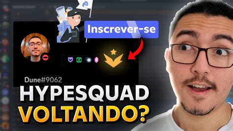 Finalmente Volta Da InsÍgnia Hypesquad Events No Discord Youtube