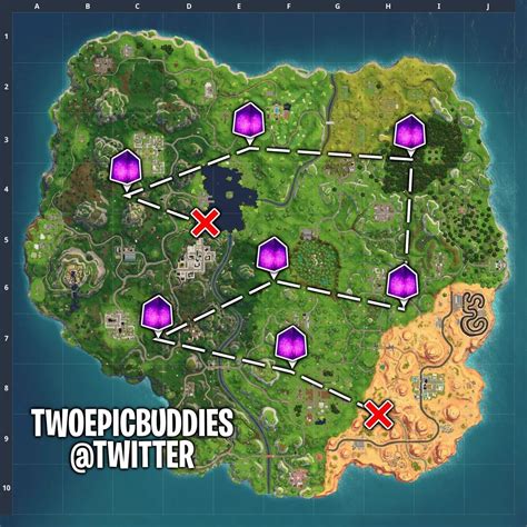 Le Chemin Complet Du Cube Violet De Fortnite Fortnite FR Amino