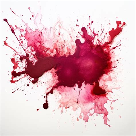 Premium Ai Image Colorful Splat On White Background With Grunge Textures