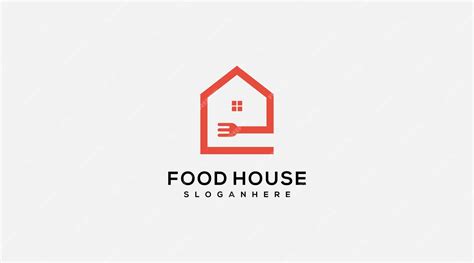 Premium Vector | Food Home concept logo design vector template