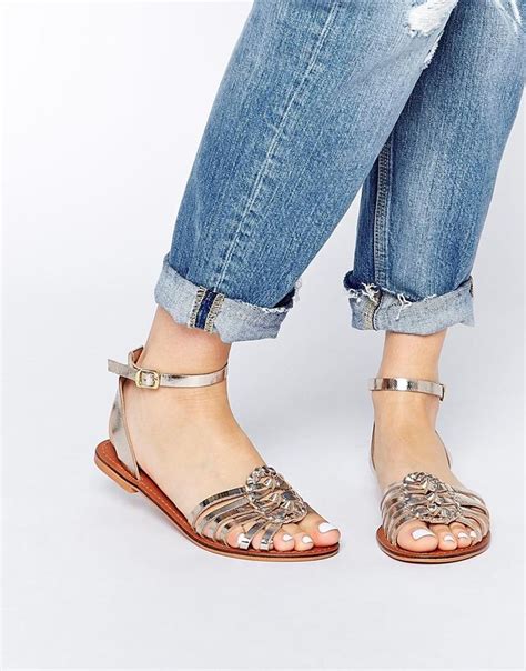 Asos Faithful Leather Woven Sandals At Woven Leather Sandals Woven Sandals Shoes