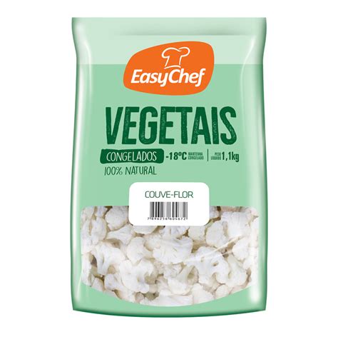 Couve Flor Congelada Easy Chef Pacote De 1 1KG